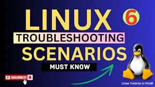 Linux Troubleshooting Commands Asked In Interviews | Linux Real-time Based Scenarios | Part-6