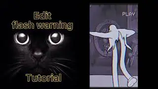 Tutorial de Como hacer un Edith de flash warning video viral TIKTOK. (flash warning)
