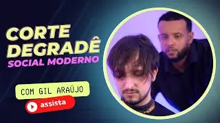 PRODUÇÃO PARA BARBEIROS - CORTE DEGRADÊ SOCIAL MODERNO