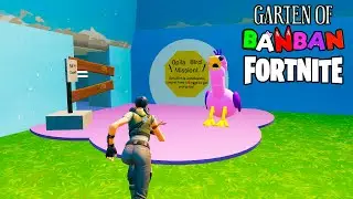 Garten of Banban in Fortnite - FULL GAME Gameplay Walkthrough