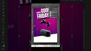 Design Product Sale Poster in Photoshop 