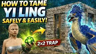 How to Tame YI LING Safely & Easily! (Step-by-Step Trap Guide) | ARK Survival Ascended Aberration