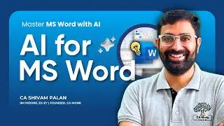 MS Word with AI || Automate Your Entire MS Word