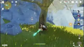 Genshin Impact tree hitbox bug?