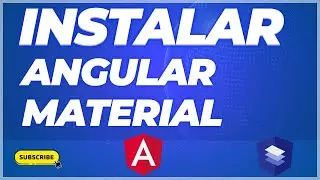 Instalar Angular Material en 🅰️   Angular 13