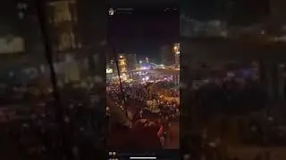 مظاهرات ضد السيسي وهروب الشرطة