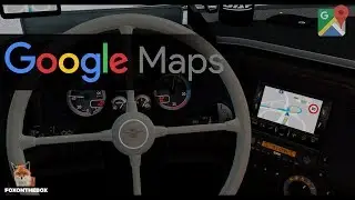 Google Maps Navigation (GPS) | Euro Truck Simulator 2 (ETS2 1.28 Mod)