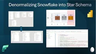 Fabric | Power BI - Denormalizing a Snowflake Schema into a Star Schema