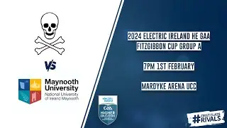 UCC vs Maynooth University  - 2024 Electric Ireland HE GAA Fitzgibbon Cup Group A 🏆