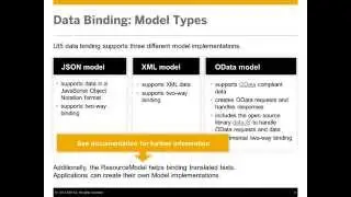 Data Binding in UI5 - Basics