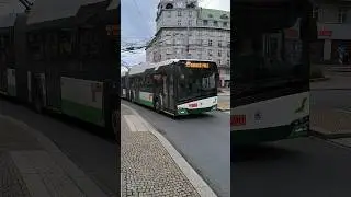 PILSEN | City trolleybus 🚎 near Mrakodrap stop 