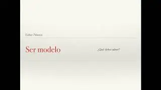 Tipos de sesiones de fotos que hay. Modelos.