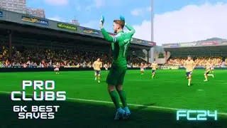 FC24 Pro Clubs Goalkeeper BEST SAVES