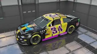 Предсезонные тесты NASCAR / Kansas / VRC / rFactor 2