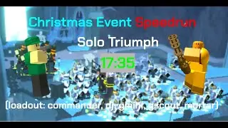 TDS Speedrun Christmas Event (17:35) | Tower Defense Simulator |