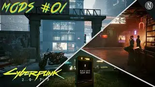 CYBERPUNK MODS #01 ►E to interact, Hair Changer.....[QUALITY OF LIFE]