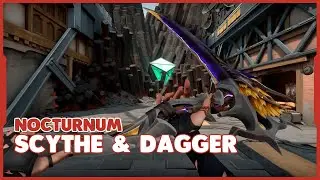 Skin Preview // Nocturnum Scythe & Dagger | VALORANT