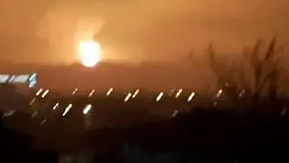 Sakarya da büyük patlama ( doğalgaz boru hattı patladı)