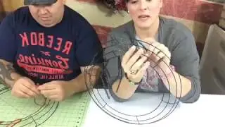 DIY Work Form with Pouf and Zigzag Technique Deco Mesh Base Wreath Tutorial
