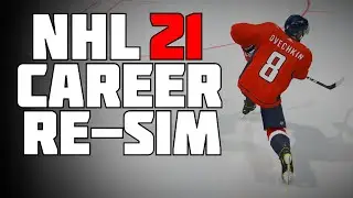 NHL 21 ALEX OVECHKIN FULL CAREER RE SIMULATION