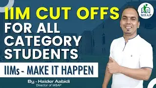 Actual IIM Cut Offs For Reserved Category Students..!!
