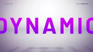 Words - Simple Logo Reveal | After Effects Project Files - Videohive template