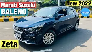 New Maruti Suzuki Baleno Zeta 2022 | Most Detailed Review | Second Top Model | 2022 Baleno Zeta