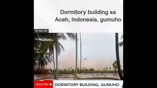Dormitory building collapsed in Aceh, Indonesia #subscribers #shortsvideo #news #indonesia 