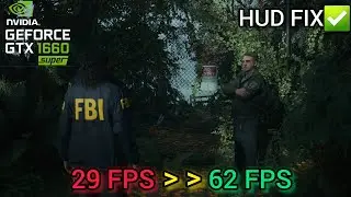 Alan Wake 2 - FSR 3 Frame Generation Mod | GTX 1660 Super (FPS Boost!)