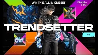 Trendsetter Bundle with Thunderboom fist skin - Garena Free Fire EU