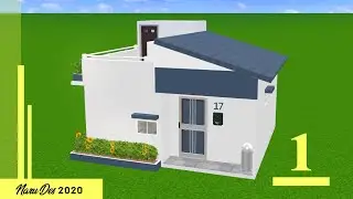 House Design Idea | 3D | 35 sqm | Naru #1