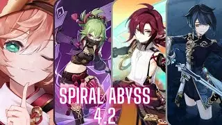 Spiral Abyss Floor 9 with 4 Star F2P Characters Genshin Impact