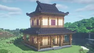 Minecraft / How to Build a Japanese House