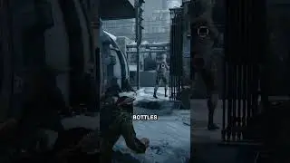 Ellie fighting Clickers in The Last of Us