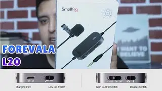 🎤 Mic Lavalier SmallRig (Forevala L20)