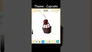 Theme : Cupcake #roblox #art #drawing #painting #games #illustration #shorts