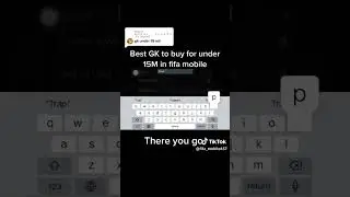 Best GK to buy for under 15 million fifa mobile #shorts