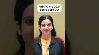 IBPS RRB PO Pre 2024 Score Card Out 📢📢 