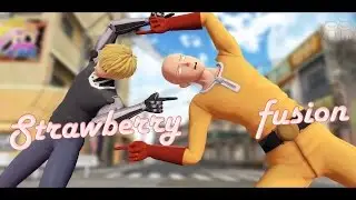 [MMD x OPM] Saitama & Genos fusion