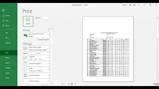 CARA MUDAH PRINT EXCEL KE PDF
