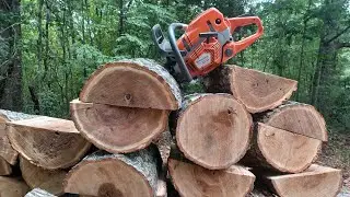 Roadside firewood with my husqvarna 562xp @oakiewoodsman #firewood