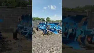 Огляд вживаних плугів та дискових борін Lemken. Майданчик у Рівненській області.