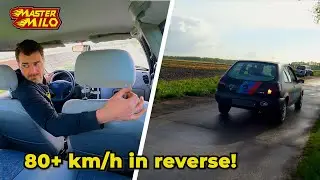 Top speed in reverse with CVT (variomatic gearbox)