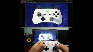 Controlling In Game Virtual Xbox Controller with Real Life Xbox Controller  #ue5 #unrealengine5