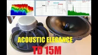 Acoustic Elegance TD15M hifi woofer Test and Review (redo)