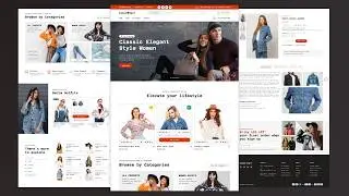 Build a Responsive Ecommerce Website | Step-by-Step Tutorial (HTML CSS JavaScript)