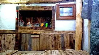 Обустройство землянки.Часть 1 Оригинальная пицца за 5 минут. Три дня в землянке с верным другом. #30