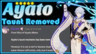 Ayato had his Taunt Removed | Genshin Impact Leaks