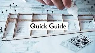 How to Make a Balsa Model Airplane Wing | Balsa Basics Series