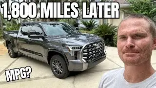 Road Tripping 1,800 Miles w/ My New Tundra - How Was It?